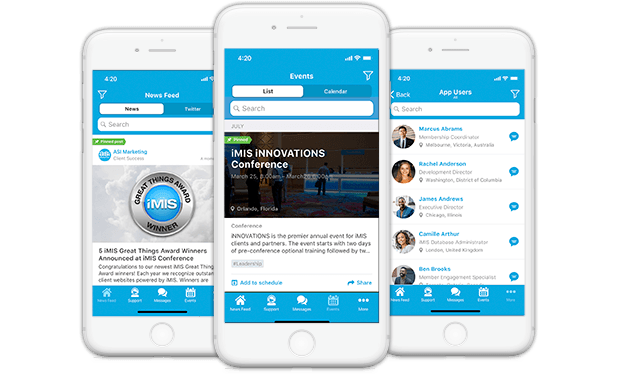 Engage Members with the Clowder for iMIS App