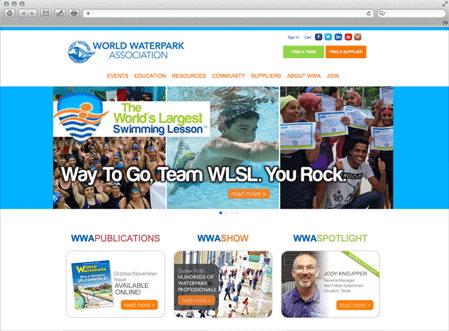 World Waterpark Association uses iMIS Membership and Fundraising CRM